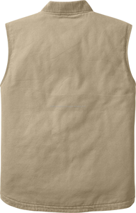 Plus Size Men's Breathable Woven Canvas <b>Vest</b> Multi-Pocket <b>Utility</b> Waistcoat Outdoor Cotton Polyester Work Sleeveless Jacket - Product Image 4