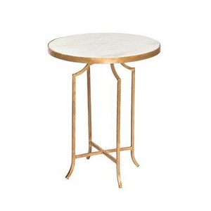 Mesa de centro de metal de diseño de lujo moderno, multifuncional y fácil de montar, superventas, mesa auxiliar para sala de estar - Product Image 4