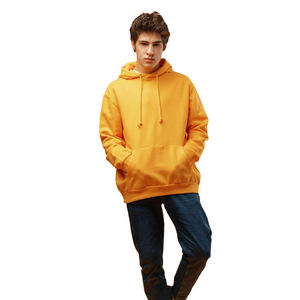 เสื้อฮู้ดผ้าฝ้าย100% สำหรับผู้ชายเสื้อมีฮู้ดปักโลโก้โอเวอร์ไซส์3D - Product Image 5