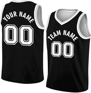 Camiseta de baloncesto personalizable camiseta de sublimación transpirable de secado rápido con nombre personalizado y Diseño de equipo - Product Image 2