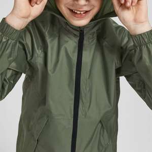 เสื้อแจ็กเก็ตกันลมและกางเกงขาสั้นวิ่งออกกำลังกายแบบลำลอง2ชิ้นสำหรับผู้ชายและฤดูหนาวขนาดพิเศษ - Product Image 2