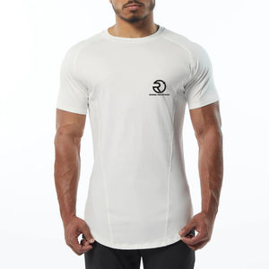 Nueva llegada Jogging Gym Fitted Quick Dry Soft Gym Athletic Sport Camiseta Manga corta Hombres Camisetas - Product Image 1