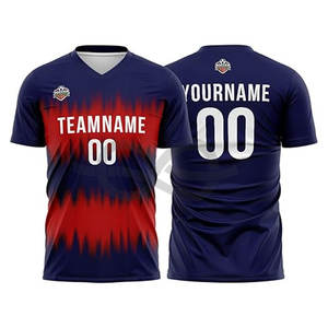Vêtements de sport Maillot de football Chemises de haute qualité Pas cher Club Conception personnalisée Maillot de football par sublimation Maillots d'équipe Motif Couleur - Product Image 1