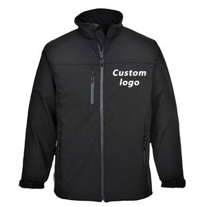 Chaqueta Deportiva de Invierno para Hombre, Personalizada, con Capucha, de Softshell, Cómoda, con Cierre, Lisa - Product Image 3