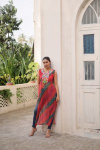 Navratri 2025 Modern Reversible Party & Festive Season Garba Collection <b>Women's</b> <b>Kurta</b> - Product Image 2