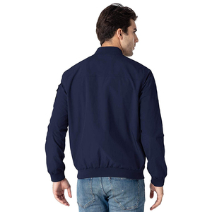 Blouson Bomber Homme XL Personnalisé 2025 – Veste Streetwear Haute Qualité à Col Montant, Coupe-Vent à Capuche 100% Laine pour l'Hiver - Product Image 4
