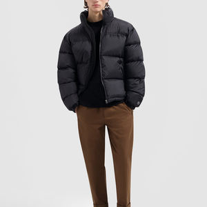 Chaqueta de Invierno Acolchada para Hombre de Alta Calidad, Estilo Urbano, Cuello Alto, Abrigo Acolchado Cálido con Capucha, Envío DDP - Product Image 6