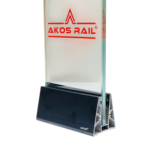 Accesorios para barandillas: canal continuo de aleación de aluminio 6063/T6 con revestimiento natural para aeropuertos - Product Image 5