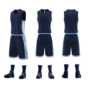 Meilleur prix respirant 100% polyester vêtements de football uniforme de basket-ball régulier GSM uniforme de basket-ball imprimé sublimé complet - Product Image 4
