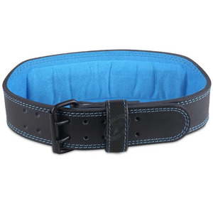 เข็มขัดหนัง PU ปรับได้สำหรับเล่นยิมเข็มขัดยกน้ำหนักปรับได้อุปกรณ์ป้องกันเอวนุ่มสบายออกแบบโลโก้ได้ตามต้องการ - Product Image 3