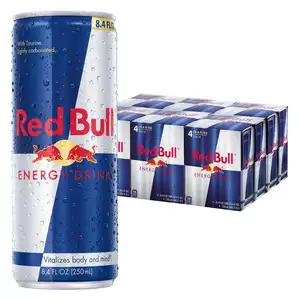 Mua nguyên bản Red Bull 250ml nước tăng lực trực tuyến/Phiên bản đào năng lượng Red Bull gốc.