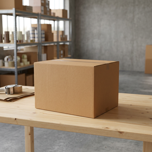 Carton d'emballage robuste pour l'exportation et le stockage, boîte en carton ondulé à double paroi - Product Image 3