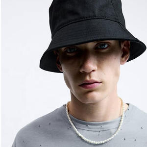 Lightweight Breathable Fisherman Bucket Caps For <b>Men</b> Women Wholesale Price Sublimation Blank Custom Plain <b>Summer</b> Bucket <b>Hats</b> - Product Image 2