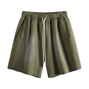 Vêtements décontractés pour hommes en coton pour l'extérieur Short délavés à l'acide Offre Spéciale Nouveau modèle de Short délavés à l'acide de marque privée - Product Image 1