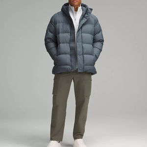 Veste matelassée pour hommes la plus vendue sur mesure avec col à capuche pour l'hiver dernière conception à prix réduit - Product Image 2