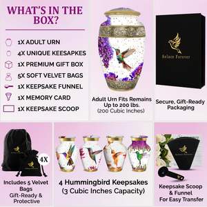 Urnas pequeñas para cenizas humanas Recuerdo Mini urna para cenizas para mujeres Urnas de mármol para hombres - Product Image 4