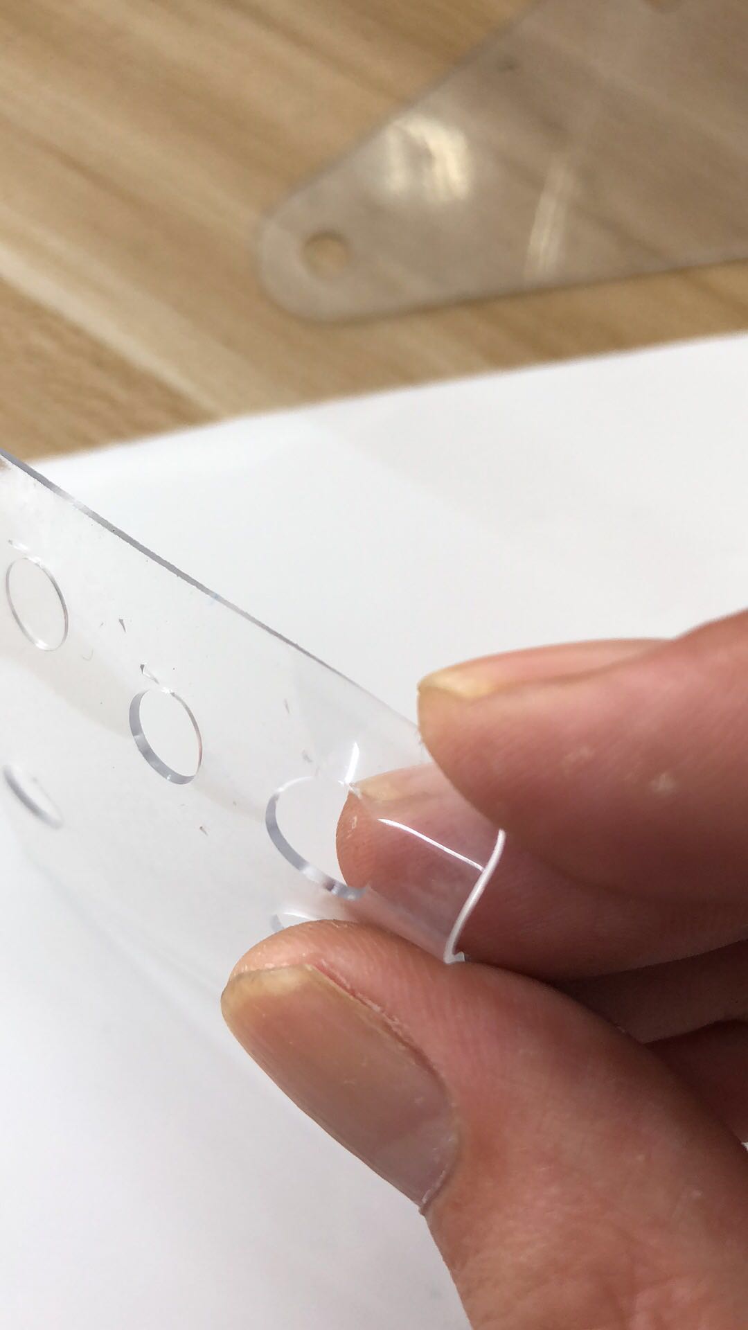 saga label sheet cutter