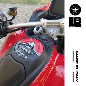 Adesivo Protettivo 3D per Tappo Serbatoio Personalizzato Compatibile con Ducati Multistrada V4 2021, Decalcomanie e Logo per Moto - Product Image 4