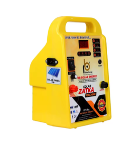 Électrificateur de clôture solaire longue portée avec alarme, contrôleur de clôture pour bétail pour les zones éloignées - Product Image 2