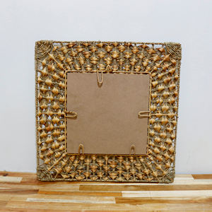 Artex Dong Thap Vintage <b>Wall</b> <b>Mirror</b> Handcrafted with Ornate <b>Gold</b> Frame for Timeless Classic Home Interior Decoration - Product Image 6