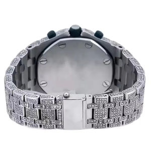 LEB นาฬิกาหรูสำหรับผู้ชายเครื่องทดสอบเพชรตัวเรือนสแตนเลสสตีลสำหรับผู้ชายนาฬิกาข้อมือทำมือคุณภาพสูง - Product Image 4