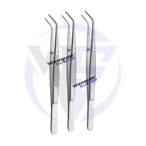 Ensemble de pincettes chirurgicales dentaires de haute qualité 6 pièces Wenquar Debakey Self-Lock London College Adson Kocher Dressing Instruments - Product Image 3