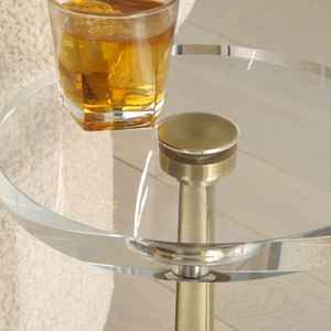 High-End Crystal Surface Metal <b>Table</b> - Product Image 3