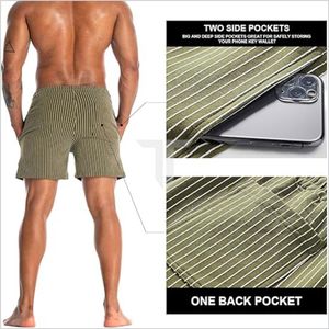 Shorts de bain pour hommes Modern Era – Qualité supérieure, tenue décontractée et sportive, logo personnalisé, taille élastique, taille 6XL, entrejambe uni, écologique - Product Image 6