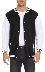 Custom Letter Solid Color Unisex Basketball Varsity <b>Jacket's</b> Wholesale Unisex OEM Custom Logo Varsity <b>Jackets</b> for Your Brand - Product Image 5