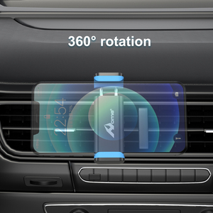Soporte Estable y Delgado para Coche, Accesorio Interior de Plástico con Soporte para Automóvil, Fácil Instalación, Accesorio para Interior, Color Negro y Azul, - Product Image 5