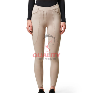Pantalones de equitación elegantes para mujer, pantalones ajustados, ligeros, transpirables, de larga duración, para montar a caballo, pantalones para mujer - Product Image 4