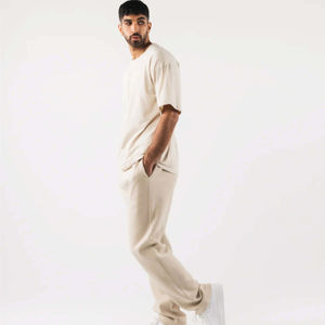 T-shirts en toile pour hommes de haute qualité, 230 grammes, 100% coton, coupe régulière, respirants, séchage rapide, manches courtes, personnalisables - Product Image 2