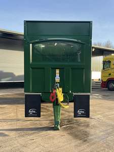 16 Ton TB Silage <b>Trailer</b> Hydraulic Tipping Heavy Duty Dump <b>Trailer</b> for Tractor Feed Transport - Product Image 4