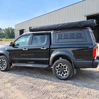 Capot de benne en aluminium pour Ford F150/ F250/Hulix/Tacoma/Tundra/ BYD/ RAM 1500 2019-2026 Crew Cab 5.7ft Bed, système de fixation facile