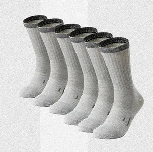 <b>Men's</b> <b>Merino</b> <b>Wool</b> Crew <b>Socks</b> Warm Hiking & Sports Cushion Moisture Wicking <b>for</b> Outdoor Activities Euro Size - Product Image 5
