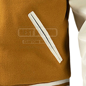 Long Sleeves Latest Design High Quality Winter Jacket Men Sports Baseball Lettermen Winter Jacket - Product Image 5