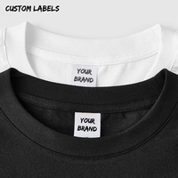 T-shirt à manches courtes surdimensionné avec impression graphique Streetlab qui brille dans le noir, style streetwear pour hommes, jersey en coton 250 g/m²