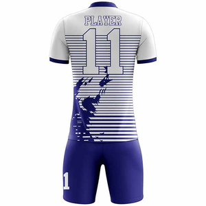 Uniforme de fútbol para hombre, ligero, 150 GSM, tela, 100%, poliéster, camiseta de fútbol, Impresión de logotipo gratis, servicios OEM para clubes - Product Image 6