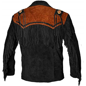 New Design Comfortable Best Selling <b>Men's</b> Fashion Leather <b>Jacket</b> Fringe <b>Jacket</b> Western <b>Jacket</b> for Winter Fall <b>Summer</b> Fully Lined - Product Image 2