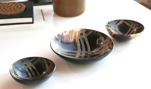 Nouveau bol de service en corne au design antique en gros 2024 ustensiles de cuisine style table à manger décor maison et cuisine salade et bol de fruits - Product Image 3