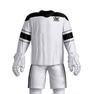 ชุดยูนิฟอร์มฮอกกี้น้ำแข็งรุ่นใหม่ล่าสุด ดีไซน์ทันสมัย คุณภาพสูง ระบายอากาศได้ดี แห้งเร็ว ปรับแต่งได้ ผลิตจากโพลีเอสเตอร์ 100% - Product Image 5
