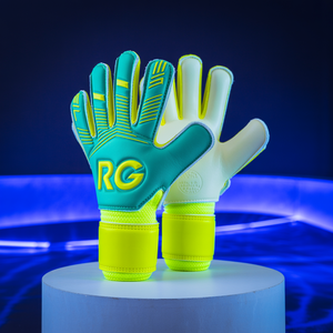 Gants de gardien de but en cuir de qualité supérieure personnalisables coupe personnalisée poignée en latex de football en gros - Product Image 5