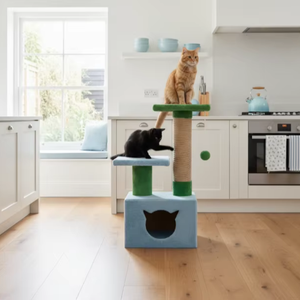 เสาข่วนแมวคุณภาพสูง Amistar Mint Dream Cat Tree สำหรับแมวทุกขนาดและทุกสายพันธุ์ - Product Image 3