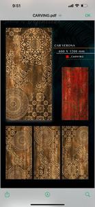 Azulejos de diseño moderno de 600*1200mm y suelo antideslizante, ladrillos interiores baratos de 9mm de espesor para baño, sala de estar, casa - Product Image 6