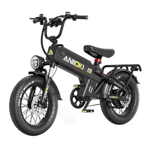 จักรยานไฟฟ้า F-A-T B-I-K-E A-N-I-O-K-I A8 P-R-O M-A-X 250-W 48-V 60-A-H - Product Image 1