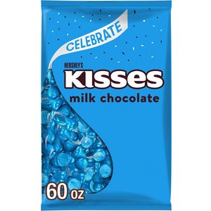 Caramelos de Chocolate con Leche HERSHEY'S KISSES en Bolsa Grande, Excelente Dulce para Fiestas y Regalos, 60 oz - Product Image 3