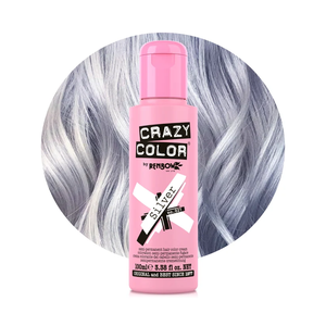 Tinta per Capelli Semipermanente Crazy Color Silver, Vegana, Senza Ammoniaca, Colore a Lunga Durata - Product Image 1