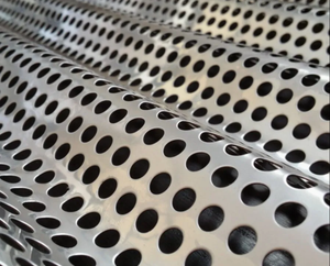 Lámina de Malla Metálica Perforada de Acero Galvanizado, Lámina de Acero Perforada, Lámina de Pantalla, Perforada/Cortada con Láser/Personalizada/De Alta Resistencia - Product Image 3