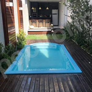 Custom Inground Fiberglass Swimming <b>Pool</b> Direct <b>Sale</b> Luxury Family Backyard Swimming <b>Pool</b> - Product Image 4