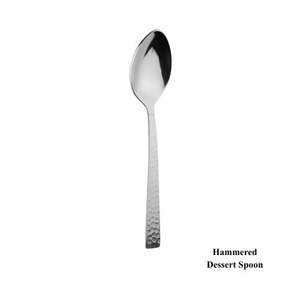 Ensemble de couverts en acier inoxydable martelé 14g 14 SWG Moderne Martelé Cuillère Fourchette Couteau Couverts pour dîner - Product Image 1